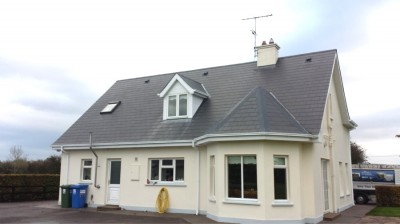 After soft washing of the roof of a Cork house by Pro Wash, Ireland