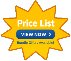 Price List - Bundle Offers available from Prowash, External cleaning experts, Cork, Ireland