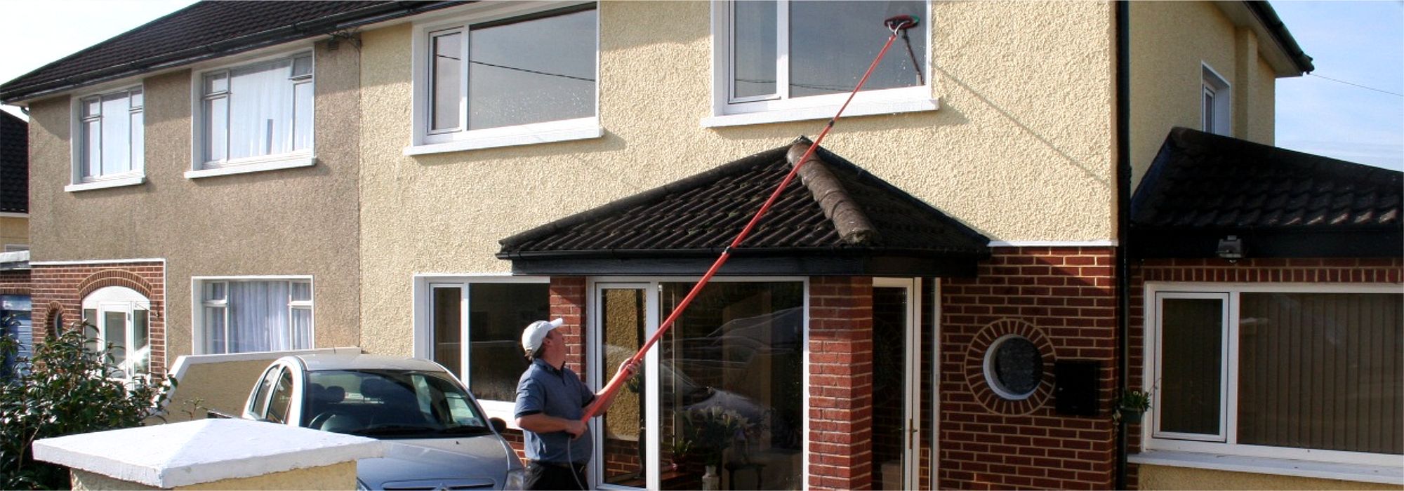 Window Cleaning by ProWash, Cork, Ireland who are Soft Wash Systems Authorised